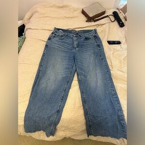 American Eagle Wide Leg Denim